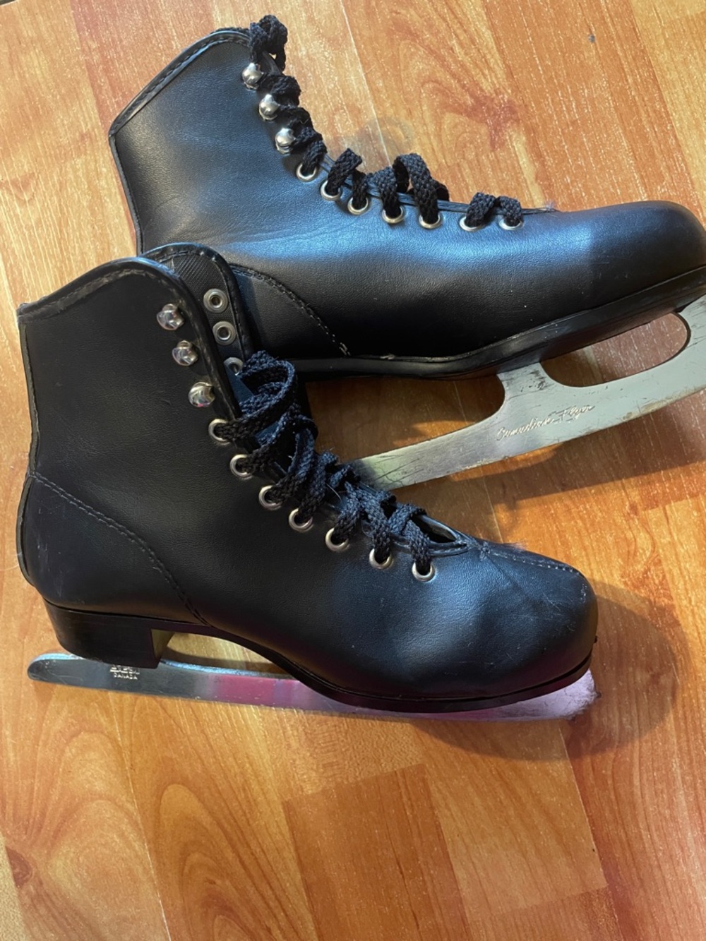 Black Kids Figure Ice Skates - Unbranded